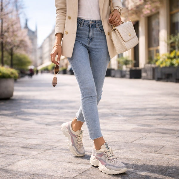 Zapatillas Sin Cordones Casual Mujer Malla Transpirable