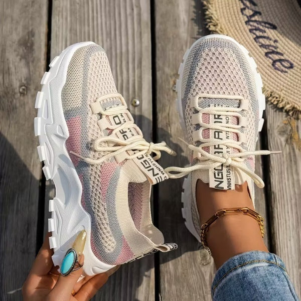 Zapatillas Sin Cordones Casual Mujer Malla Transpirable