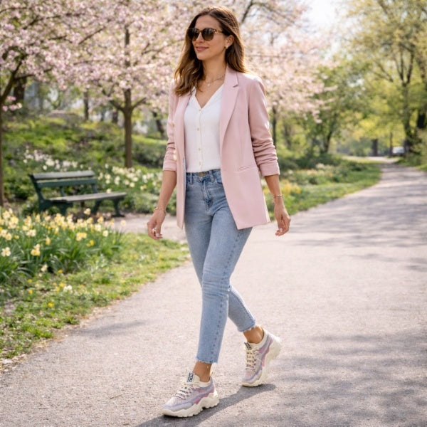 Zapatillas Sin Cordones Casual Mujer Malla Transpirable