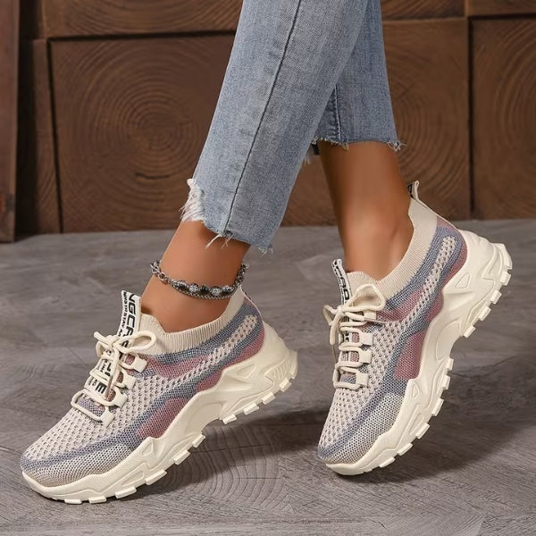 Zapatillas Sin Cordones Casual Mujer Malla Transpirable