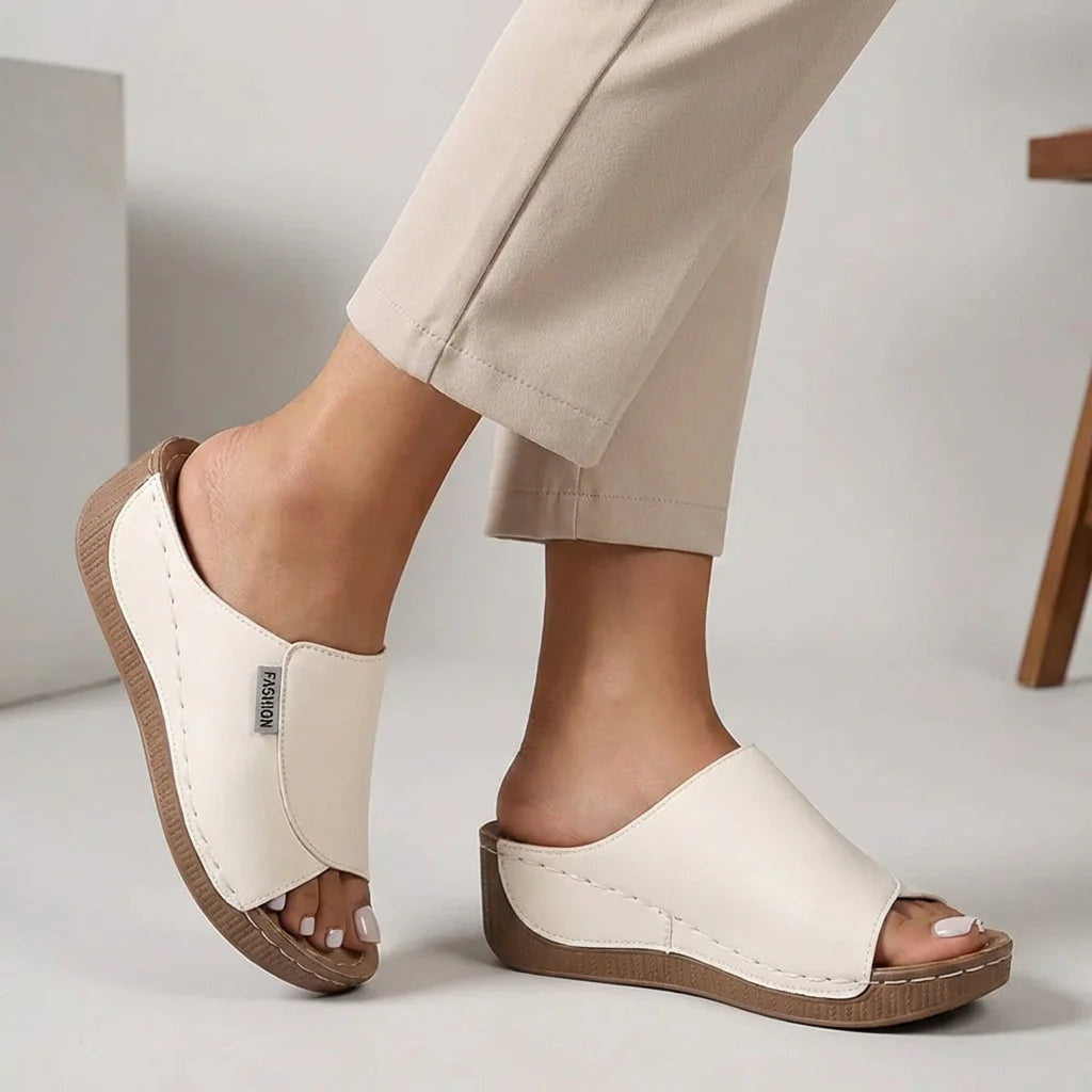 Zapatillas Sin Cordones Cuña Mujer Plataforma
